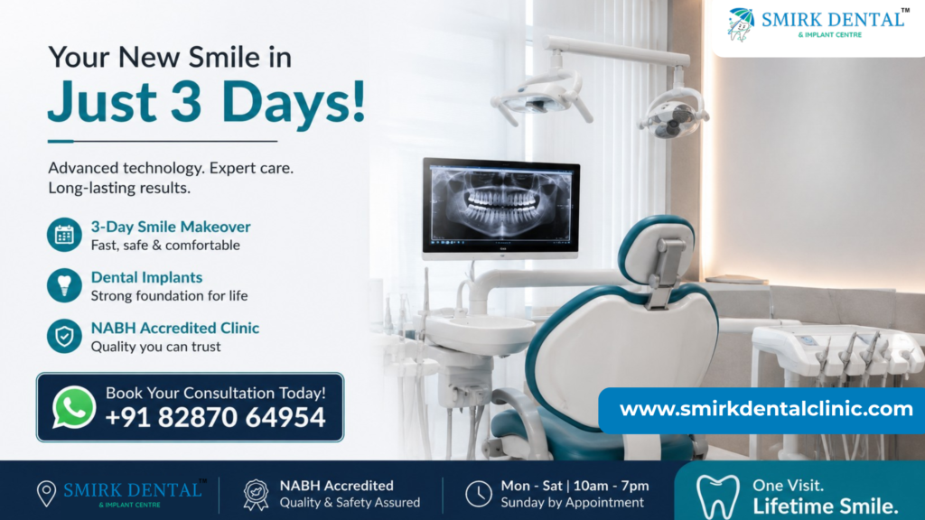 Dr. Kapil Gupta, prosthodontist, Smirk Dental Laxmi Nagar