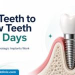 Swiss Strategic dental implant timeline – teeth in 3 days Delhi
